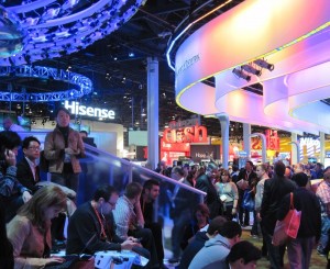 CES crowds